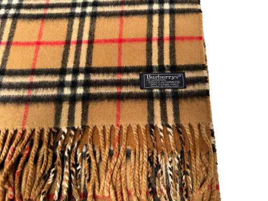 Burberry Cashmere Scarf (Brown)