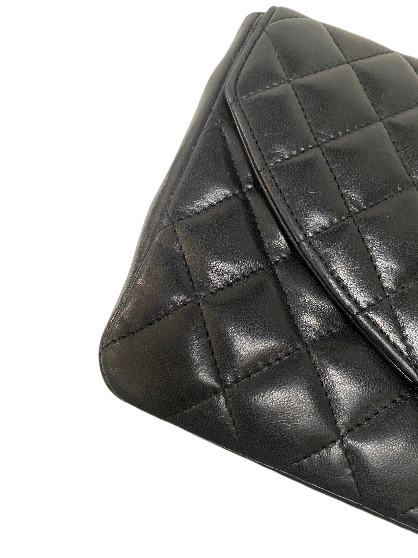 Chanel Black Lambskin Flap Bag