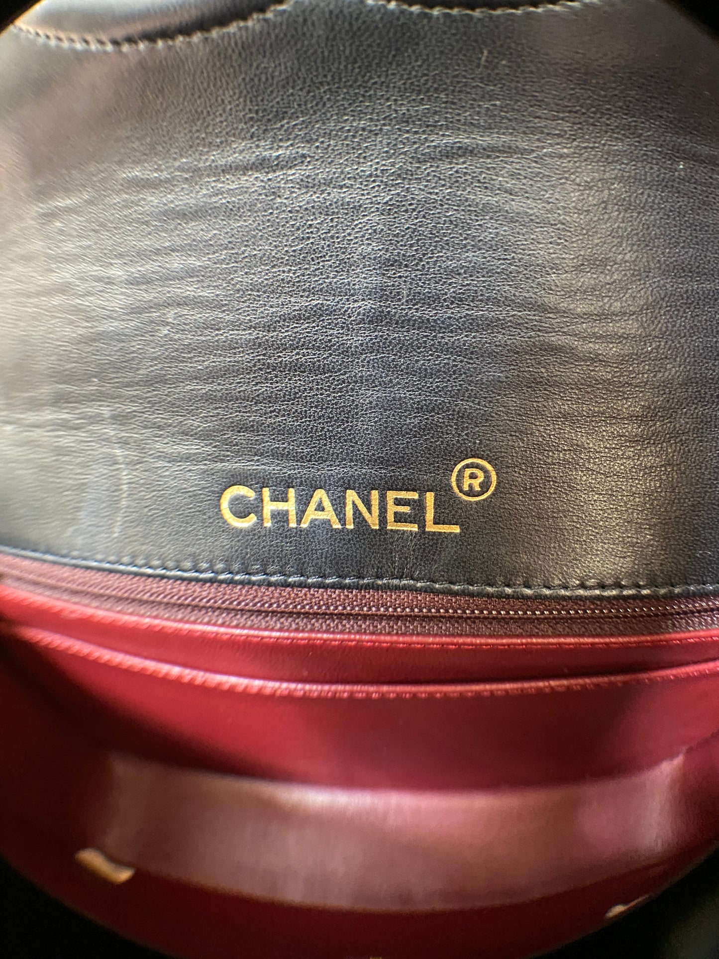 Chanel Black Lambskin Flap Bag