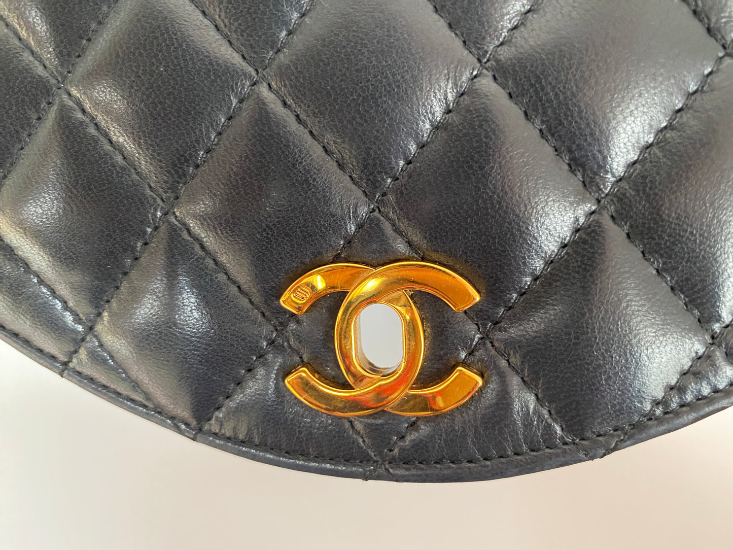 Chanel Black Lambskin Flap Bag