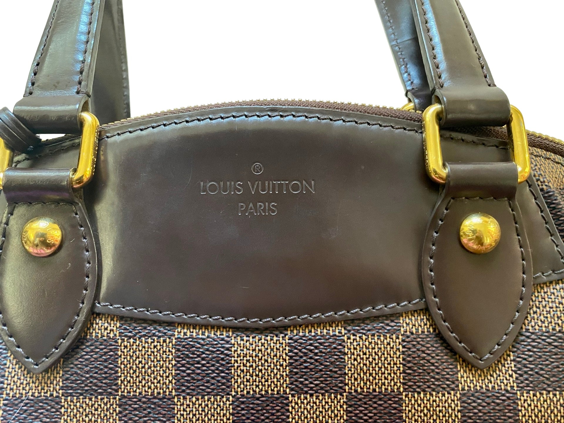 Louis Vuitton Louis Vuitton Verona PM Ebene Damier Canvas Handbag