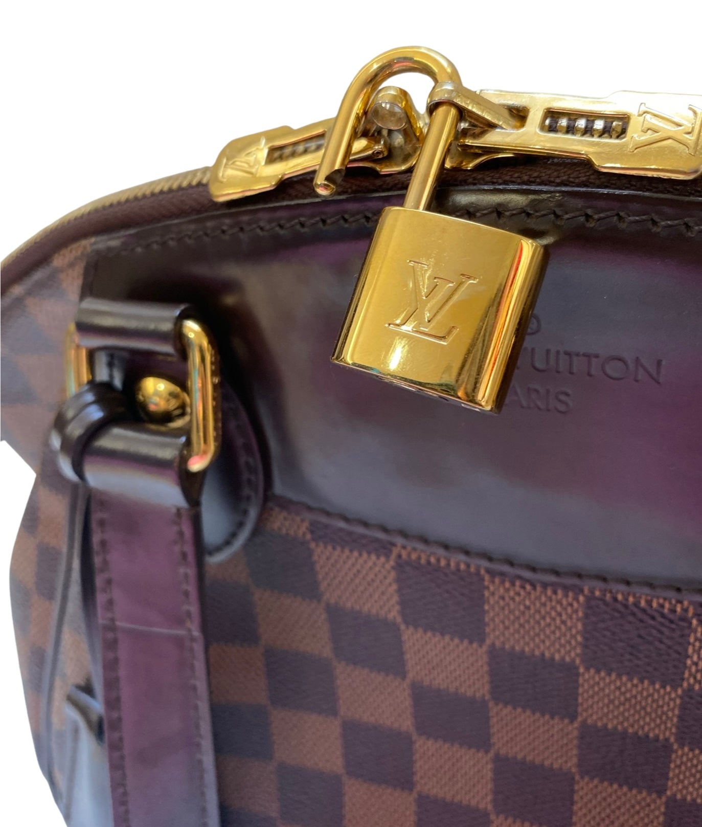 Louis Vuitton Verona PM Damier Ebene Satchel Handbag