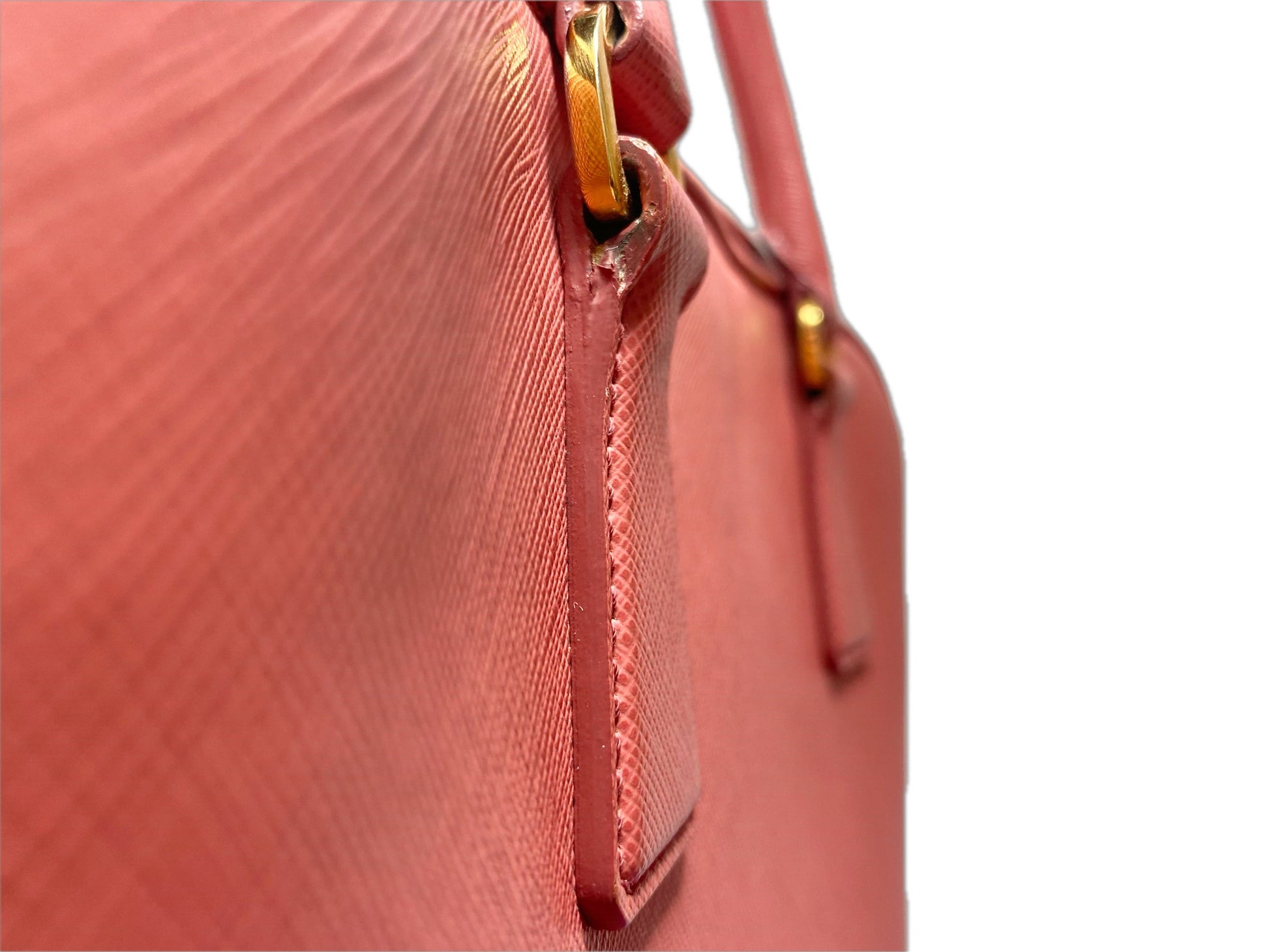 PRADA Bicolor Promenade Handbag Saffiano Leather, Medium