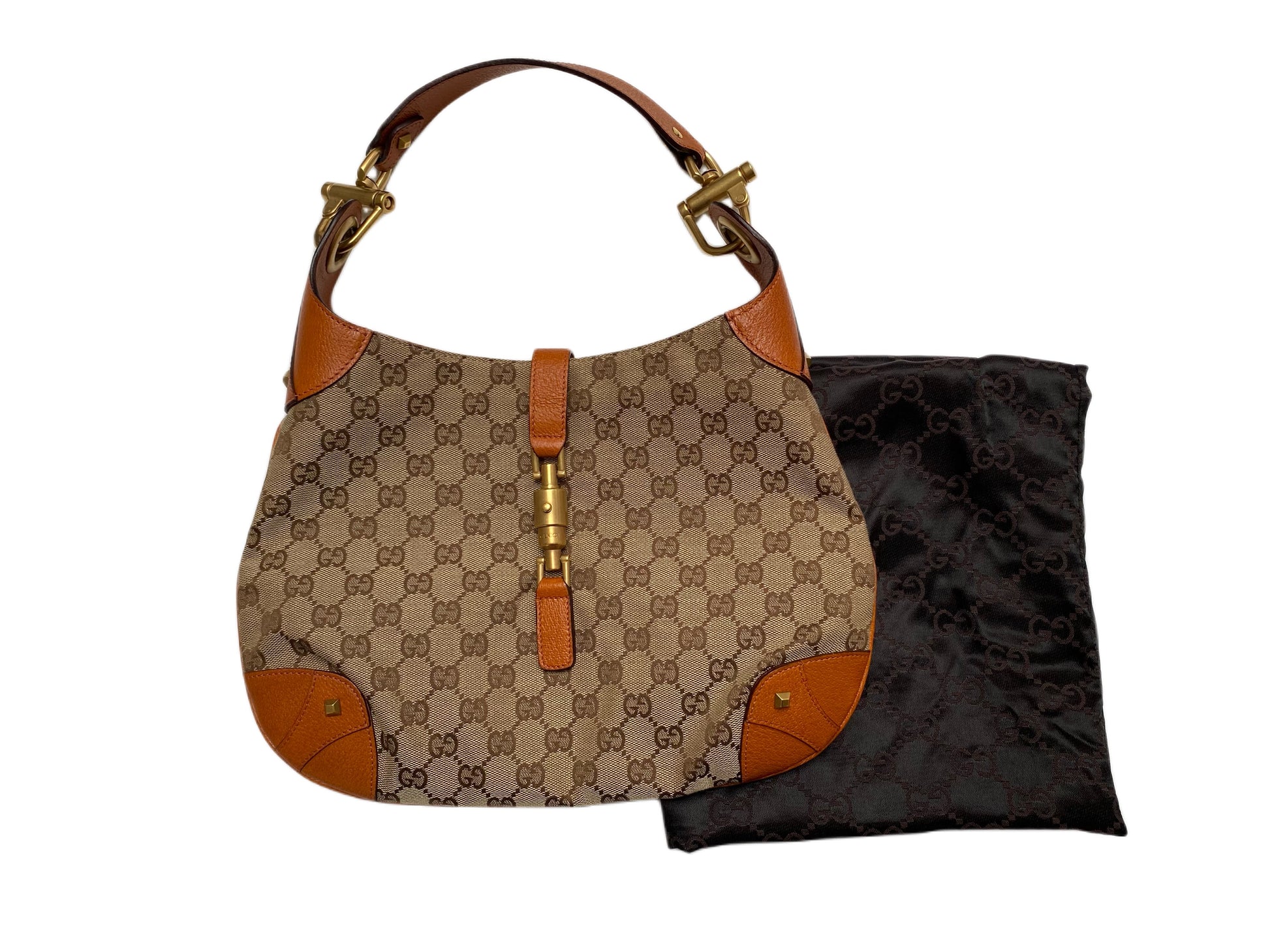 Vintage Gucci Jackie 1961 Leather Handbag 